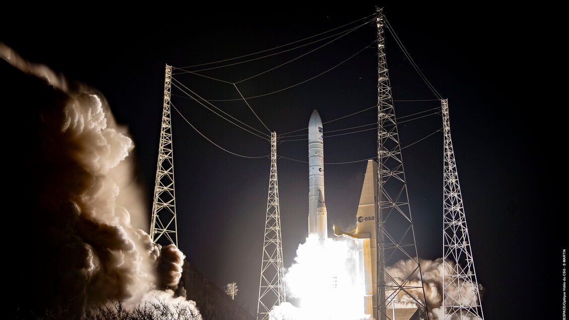 Neuer europäischer Wetter- und Klimasatellit gestartet
