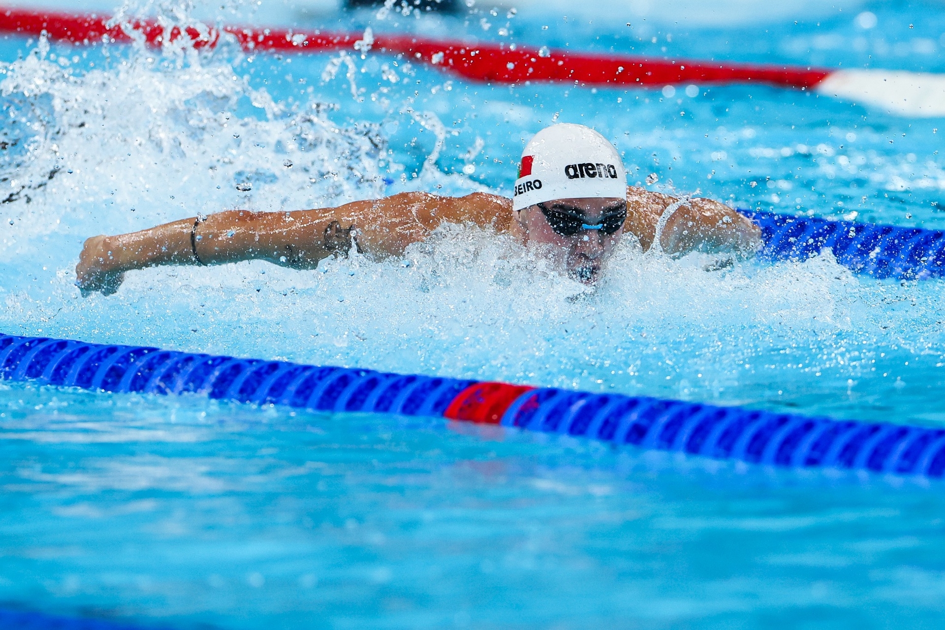 Diogo Ribeiro si aggiudica la finale dei 50 metri stile libero ai Campionati Europei di Nuoto Under 23