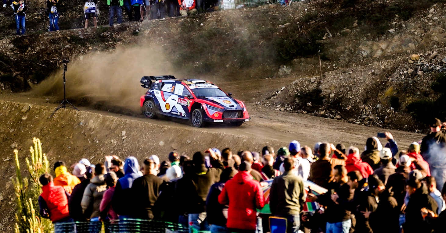 Rally de Portugal: Tänak termina la primera mañana con una ventaja de 0,2 segundos