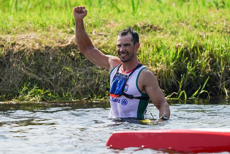 Fernando Pimenta est champion d'Europe du K1 1000 m