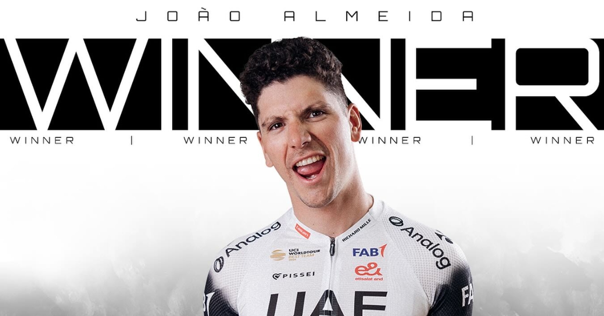 João Almeida vence Volta à Suíça com triunfo na última etapa em cronoescalada