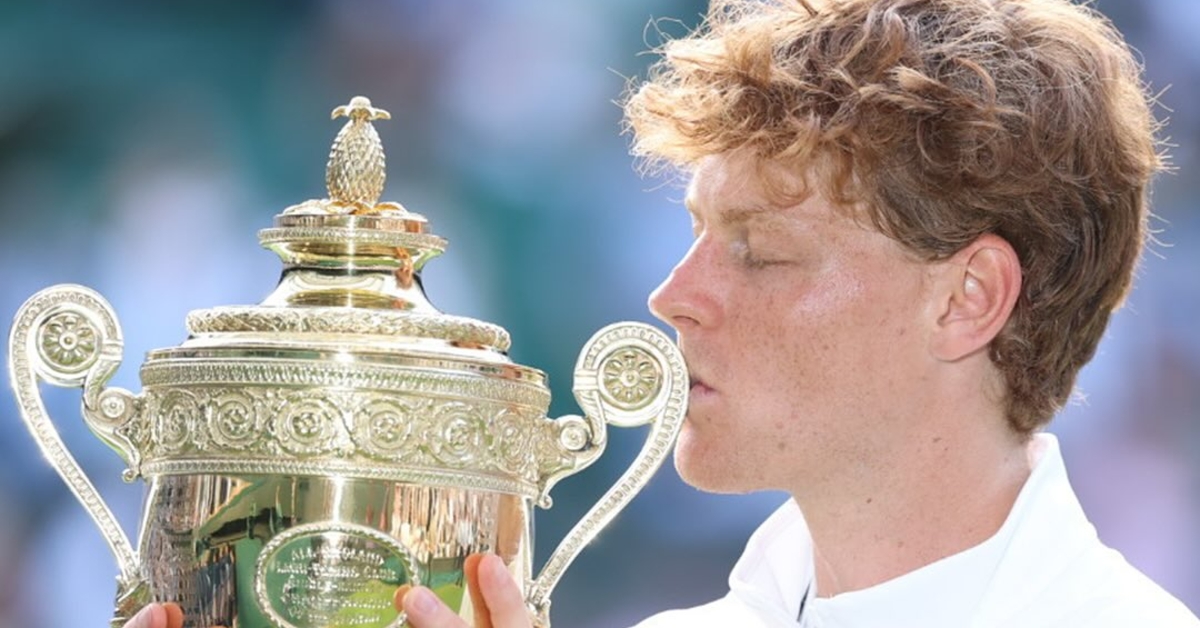 Sinner bate Alcaraz e conquista Wimbledon pela primeira vez