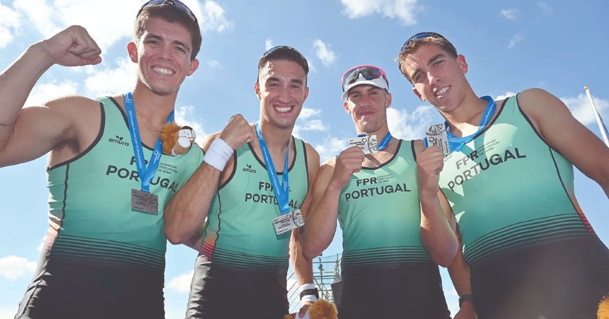 Remo: Trio da Naval e Académica na “prata” dos Europeus Sub-23