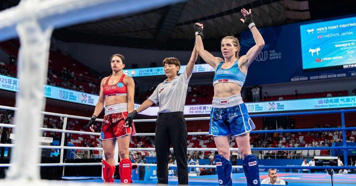 Catarina Dias se clasificó para las semifinales de los Juegos Mundiales