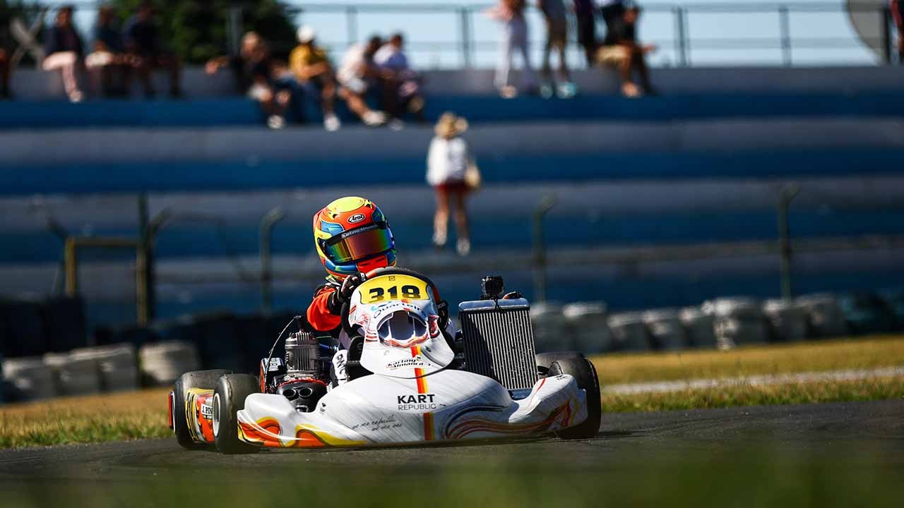 José Pedro Pinto, Portekiz Gençler Kart Şampiyonası'nda 3. oldu