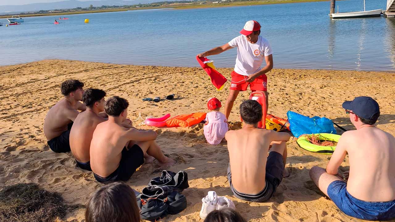 Kırmızı Martı, Algarve Gençlik Toplantısında su güvenliği konusunda farkındalık yarattı