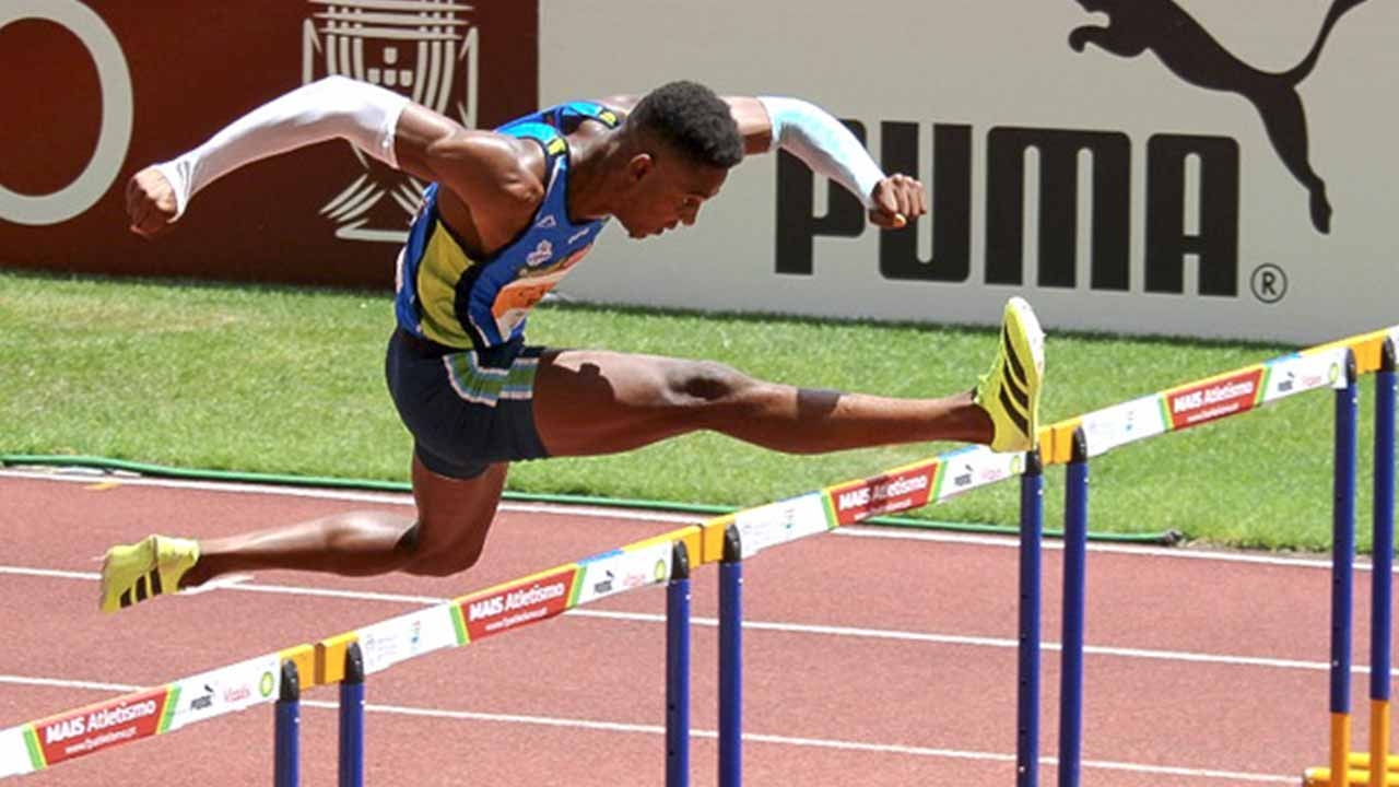 L'Algarven Ussumani Djumo est champion du Portugal du 110 mètres haies