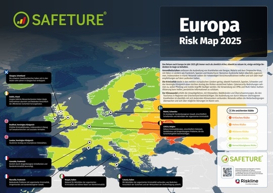 Safeture: Mappe dei rischi 2025 scaricabili gratuitamente