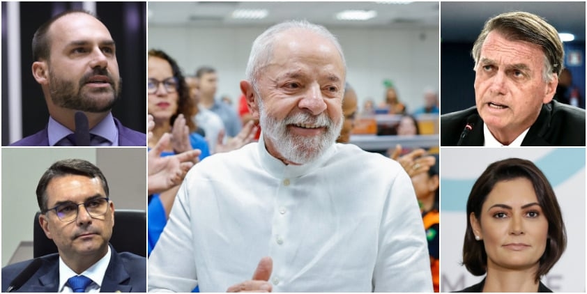 Umfrage testet Szenarien mit Lula gegen den Bolsonaro-Clan für 2026; siehe die Ergebnisse