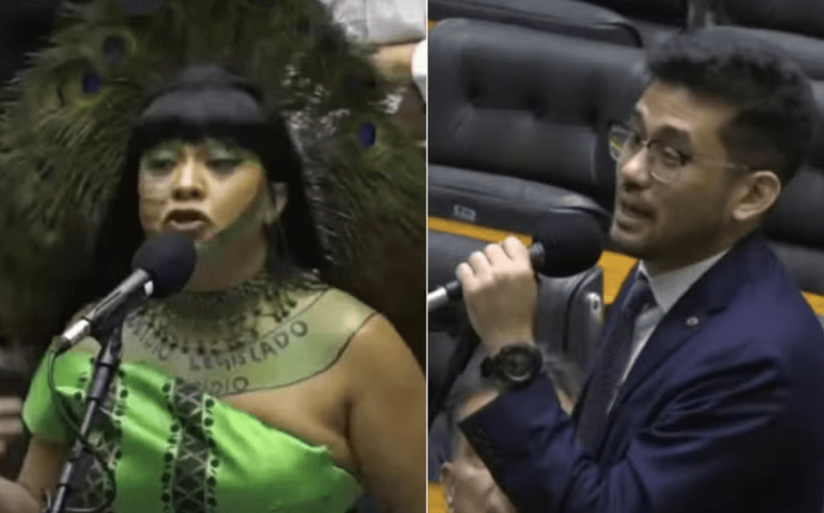 Célia Xakriabá y Kim Kataguiri discuten durante votación de licencia ambiental; llaman a la policía