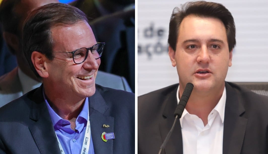 O elogio de Eduardo Paes ao governador Ratinho Jr.