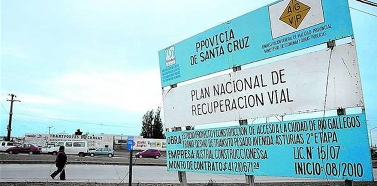 Corruption dans les routes : De « favori » du kirchnerisme pour les travaux routiers, Santa Cruz est passé de « ne rien recevoir ».
