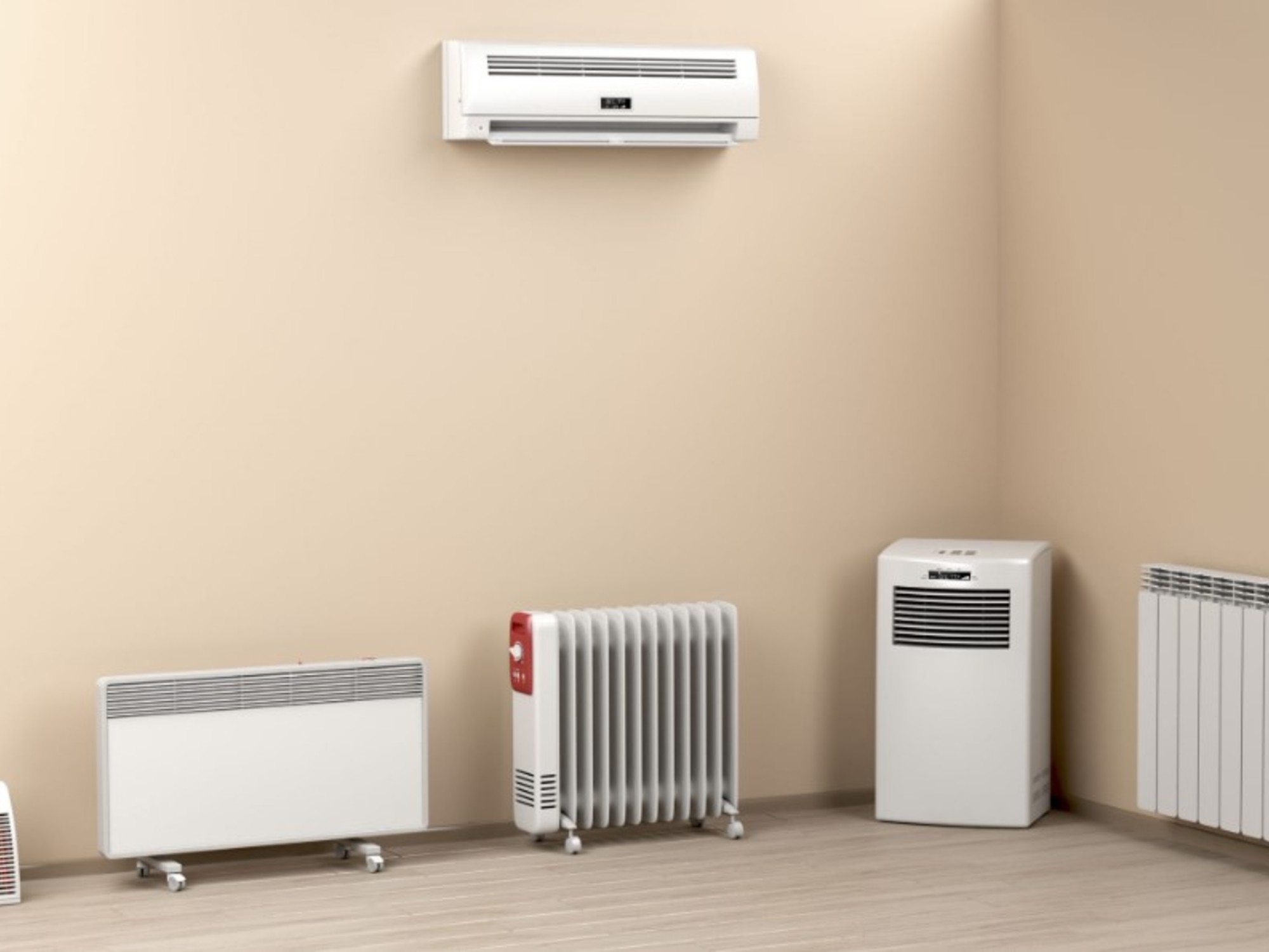 Estufa, panel, split o caloventor: qué sistema consume menos energía para calentar la casa