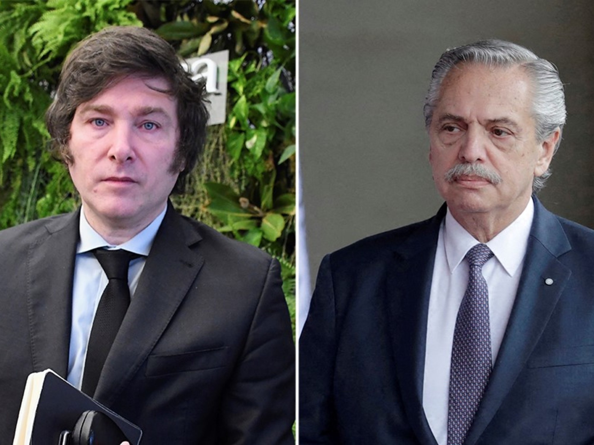 De ongebruikelijke tweet van Alberto Fernández tegen Javier en Karina Milei over de audio-opname van vermeende steekpenningen: "De vingers in de pot..."