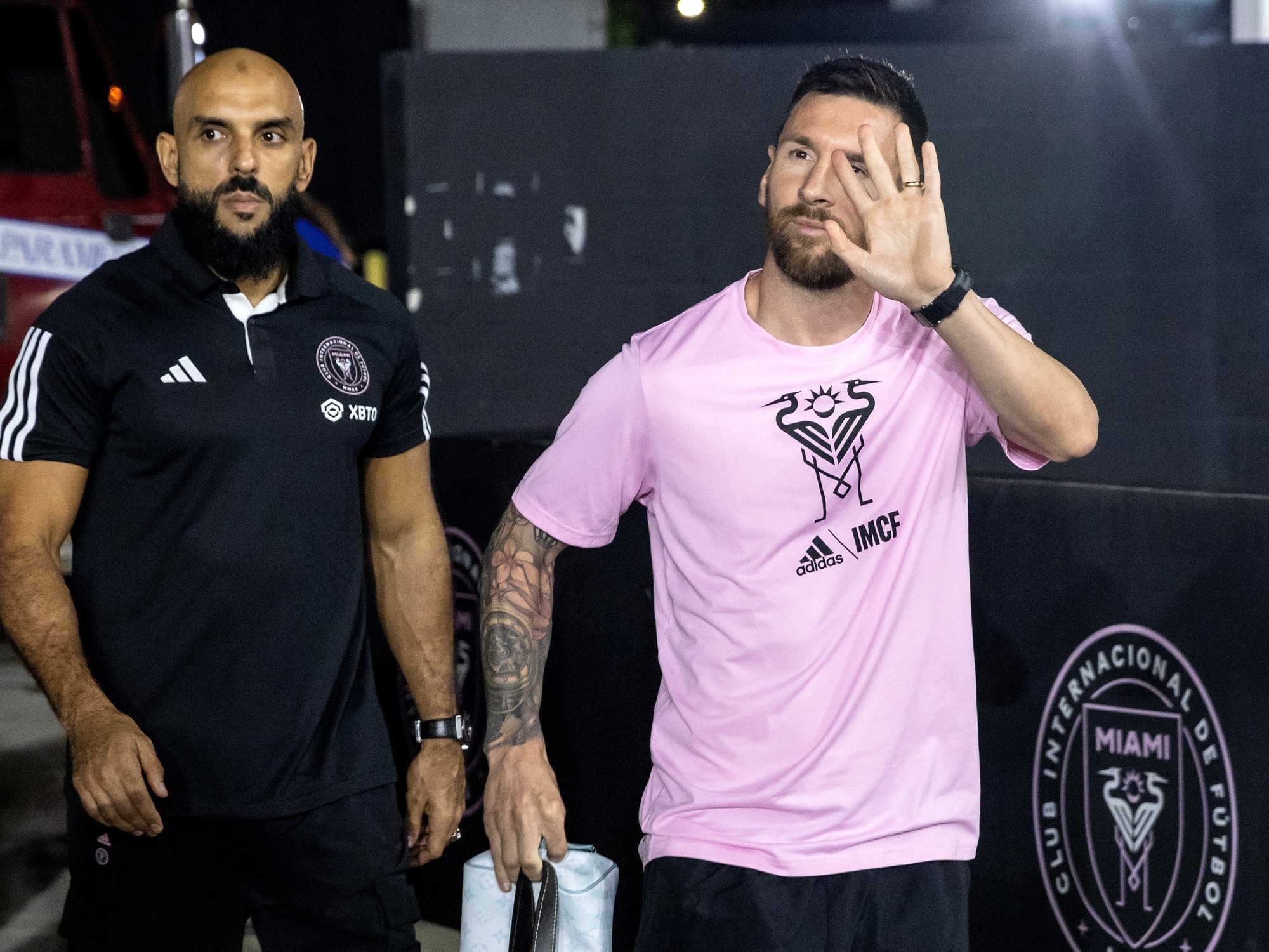 Lionel Messis Leibwächter wegen „unangemessenen Verhaltens“ beim Leagues Cup suspendiert