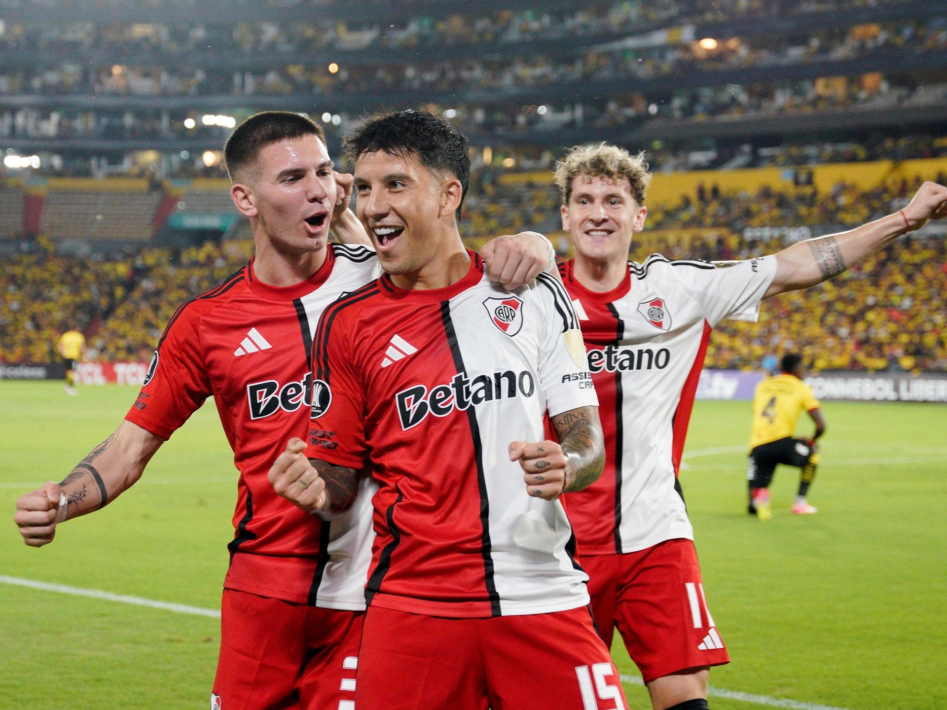 Rivers Dreizack im Champions-League-Modus: Mastantuono, Driussi und Colidio eröffneten den Torreigen und gaben Muñeco Gallardo Recht.