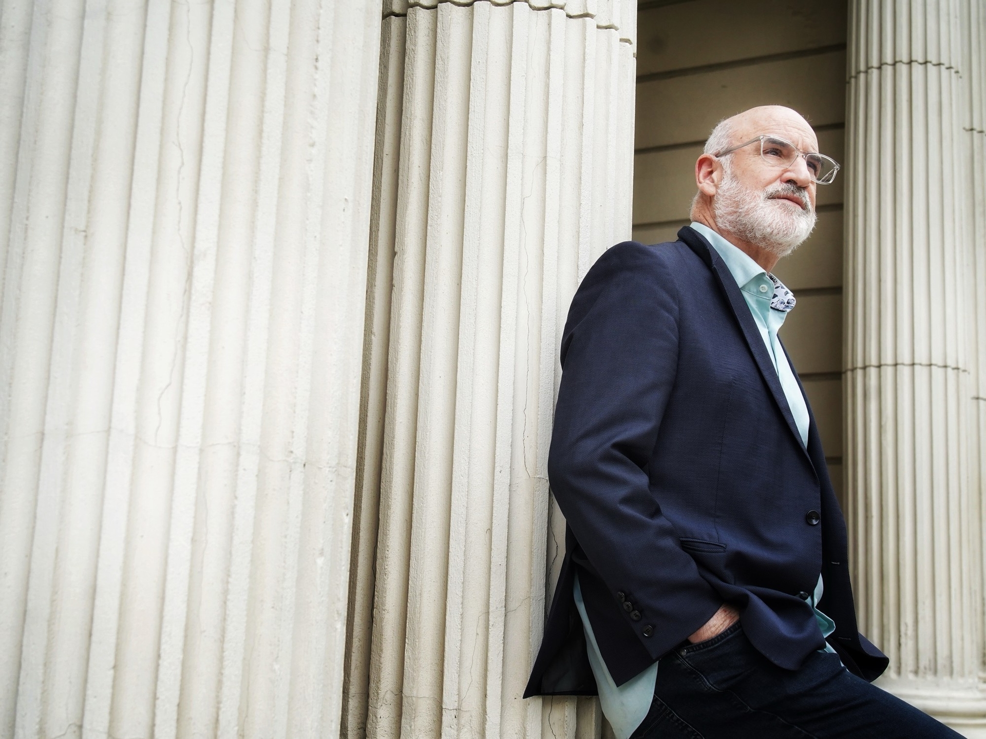Fernando Aramburu: "I'm concerned that a part of society is questioning democracy."