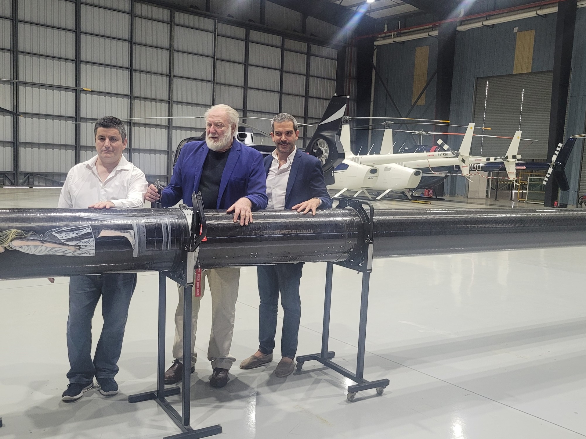 Con su obra, Cuttica hará realidad el sueño de viajar a la estratósfera