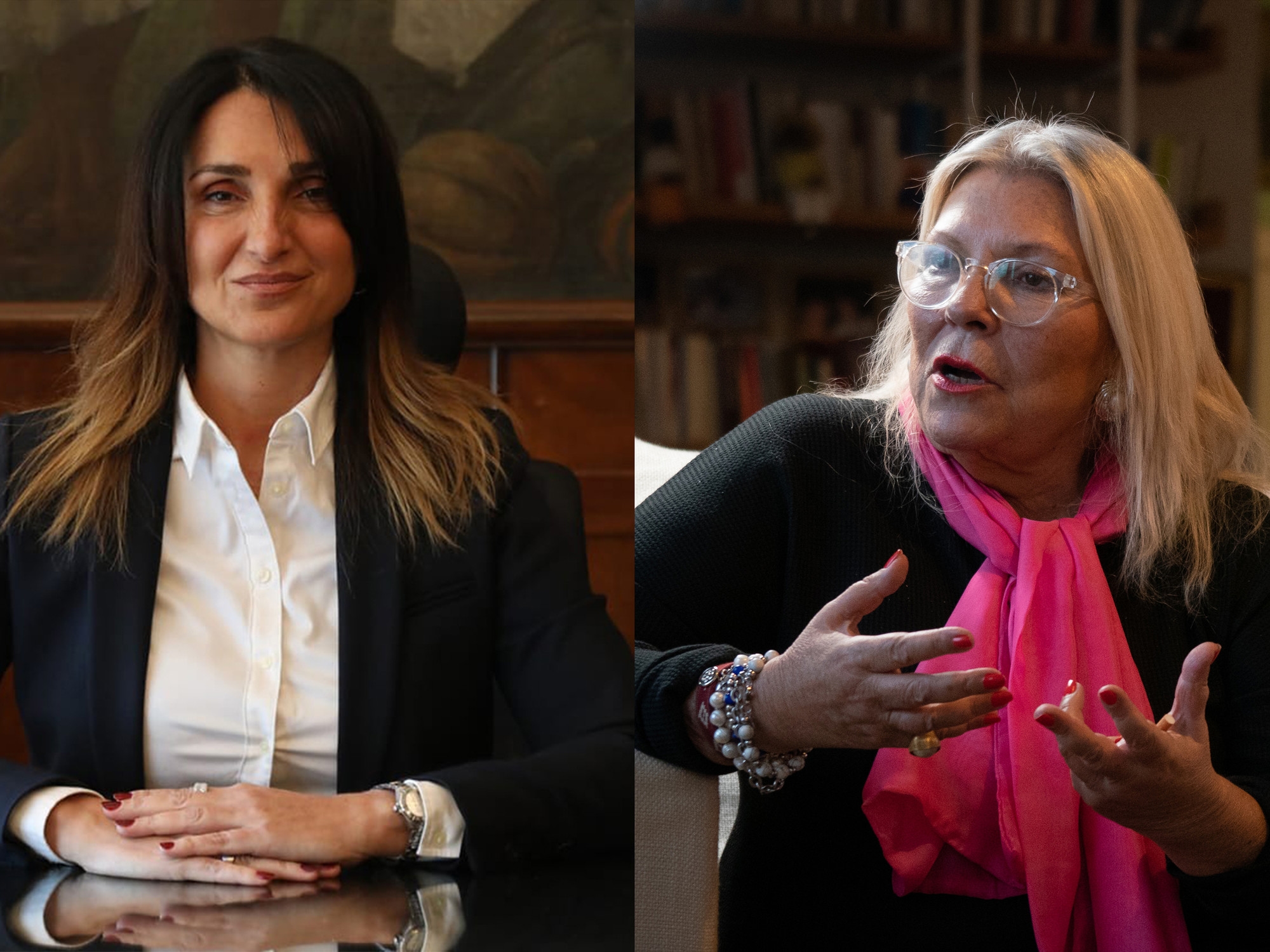 Vize-Gesundheitsministerin Elisa Carrió kontert im Fall Garrahan: „Wir werden nicht zulassen, dass Sie Menschen psychopathisieren, wie Sie es während der Macri-Regierung getan haben.“