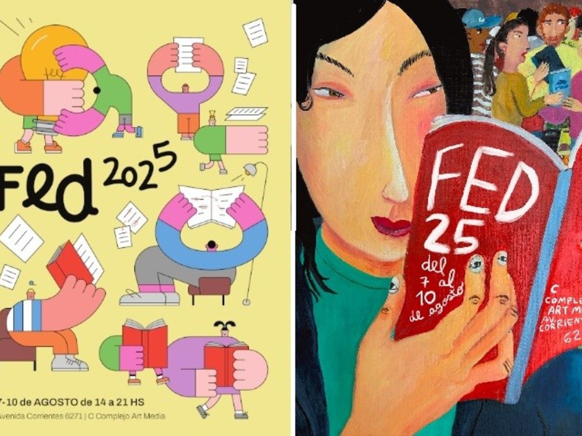The 2025 Editors' Fair is coming, and this year it won't have one official poster, but two!