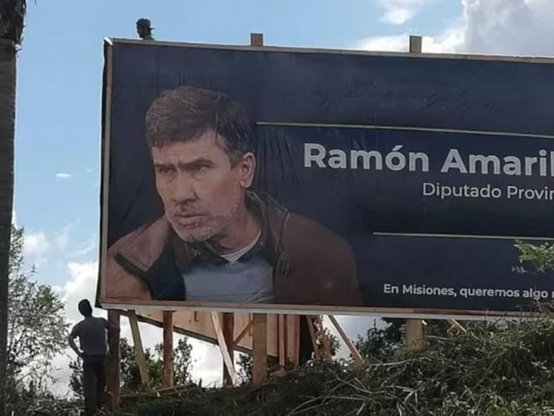 Ramón Amarilla, były policjant zatrzymany bez wyroku, zasiadający obecnie w parlamencie Misiones.