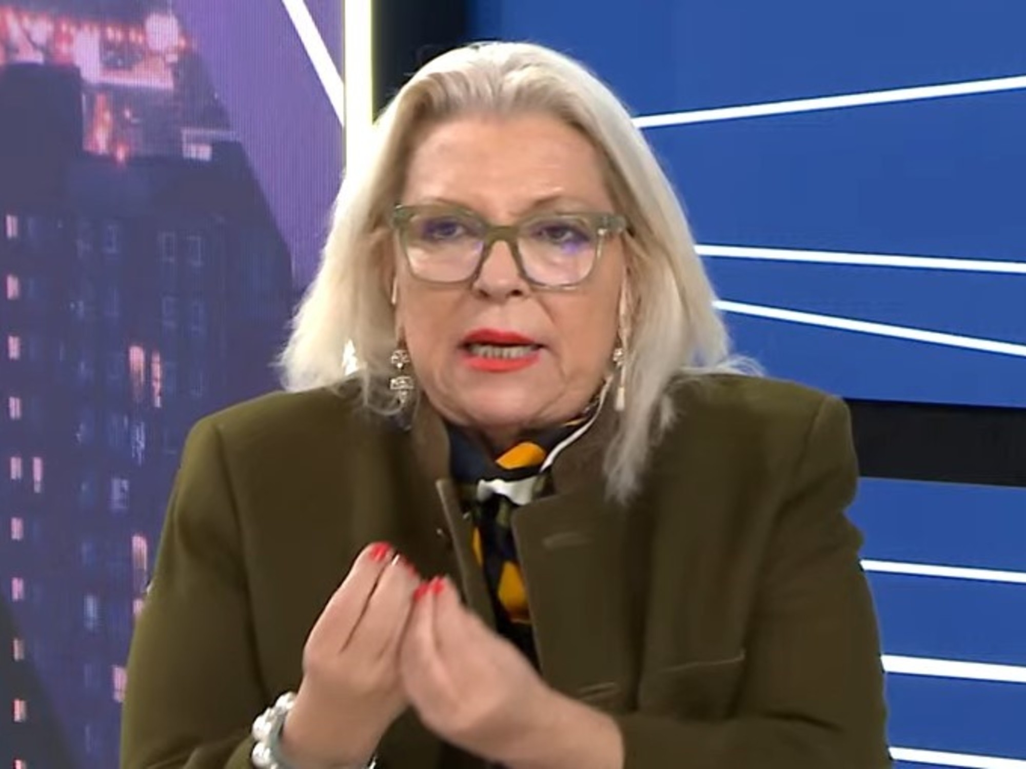 Crítica mordaz de Lilita Carrió à construção do governo provincial: "Para ter Karina Milei como minha chefe, eu me mataria em Mar Chiquita."