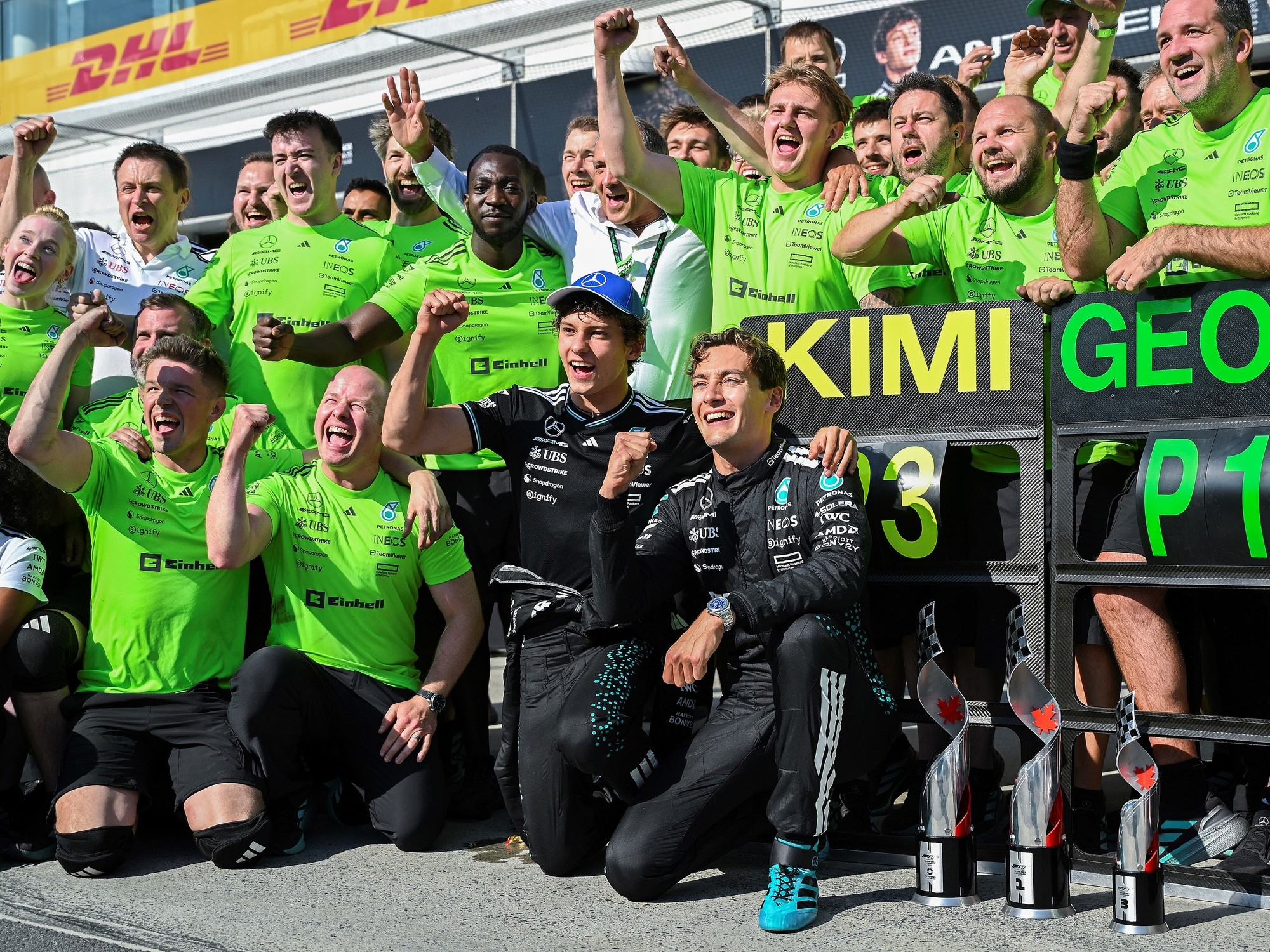 Un GP de Canadá de sensaciones opuestas: de la felicidad de Russell y Mercedes, al error "estúpido" de Norris y la bronca en McLaren