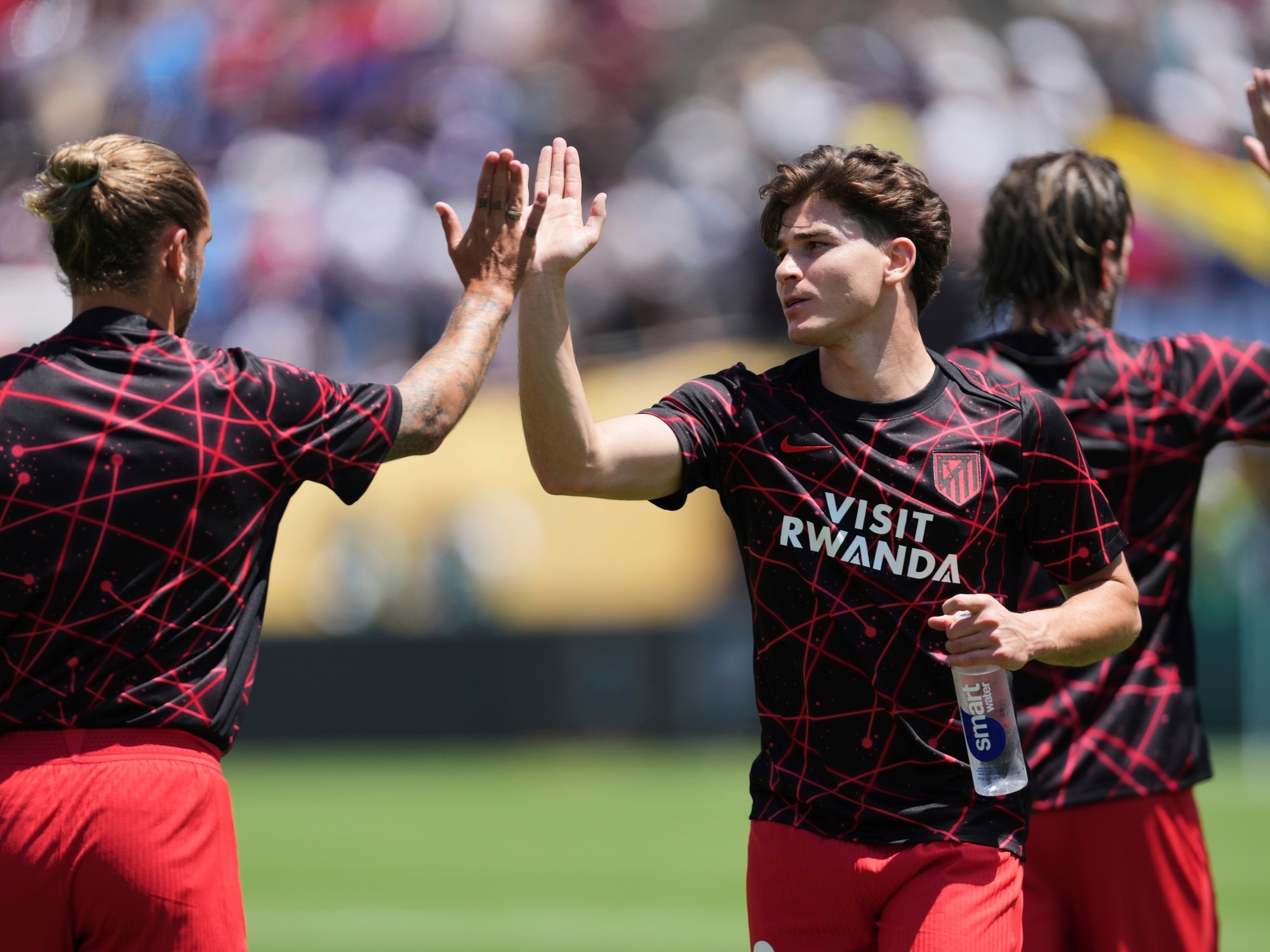 Julián Álvarez over de noodzaak om te reageren op Atlético de Madrid, Mastantuono en het debuut van River Plate: "Ze begonnen goed..."