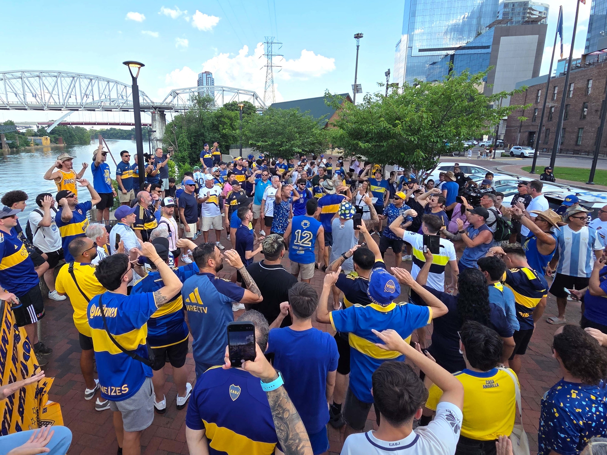 Kibice Boca Juniors zdominowali także Nashville i z niecierpliwością czekają na awans do 1/8 finału Klubowych Mistrzostw Świata.