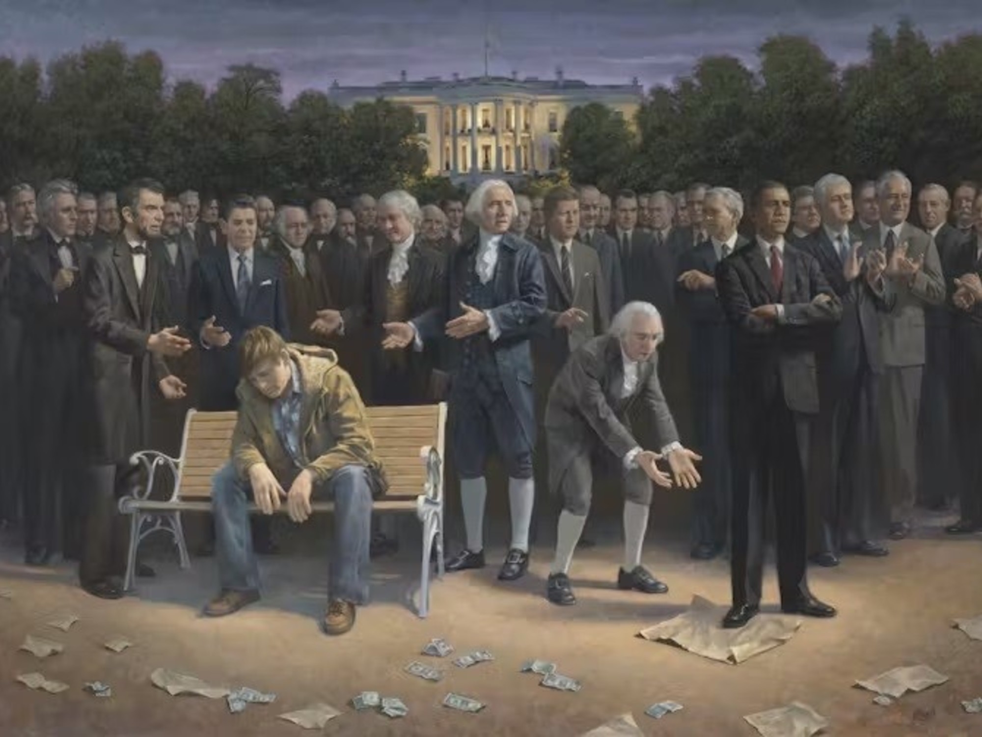 El artista Jon McNaughton y la sorprendente representación del conservadurismo moderno