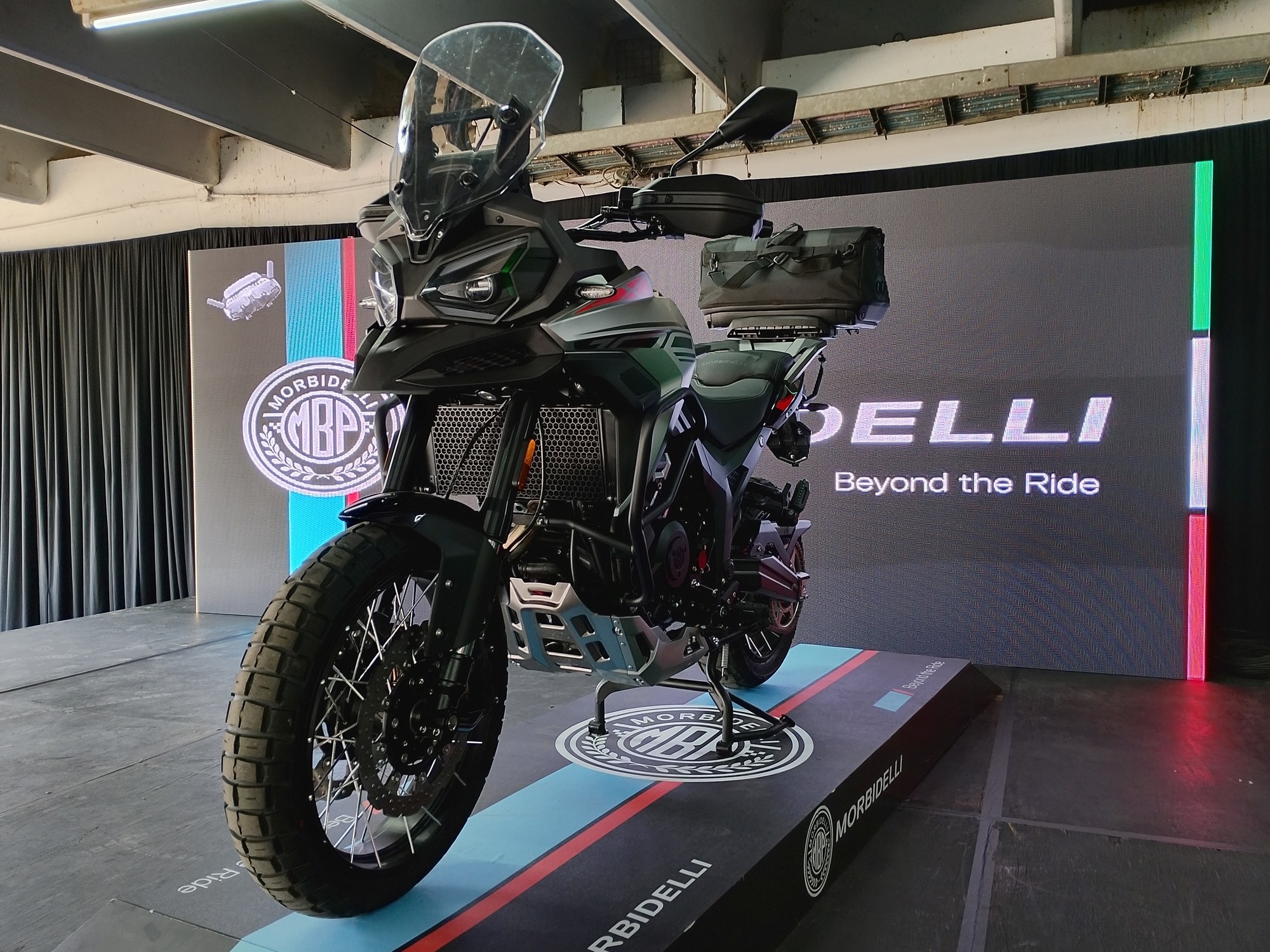 Morbidelli kommt mit fünf Modellen und einem ausführlichen Motorradtest auf der Rennstrecke nach Argentinien.