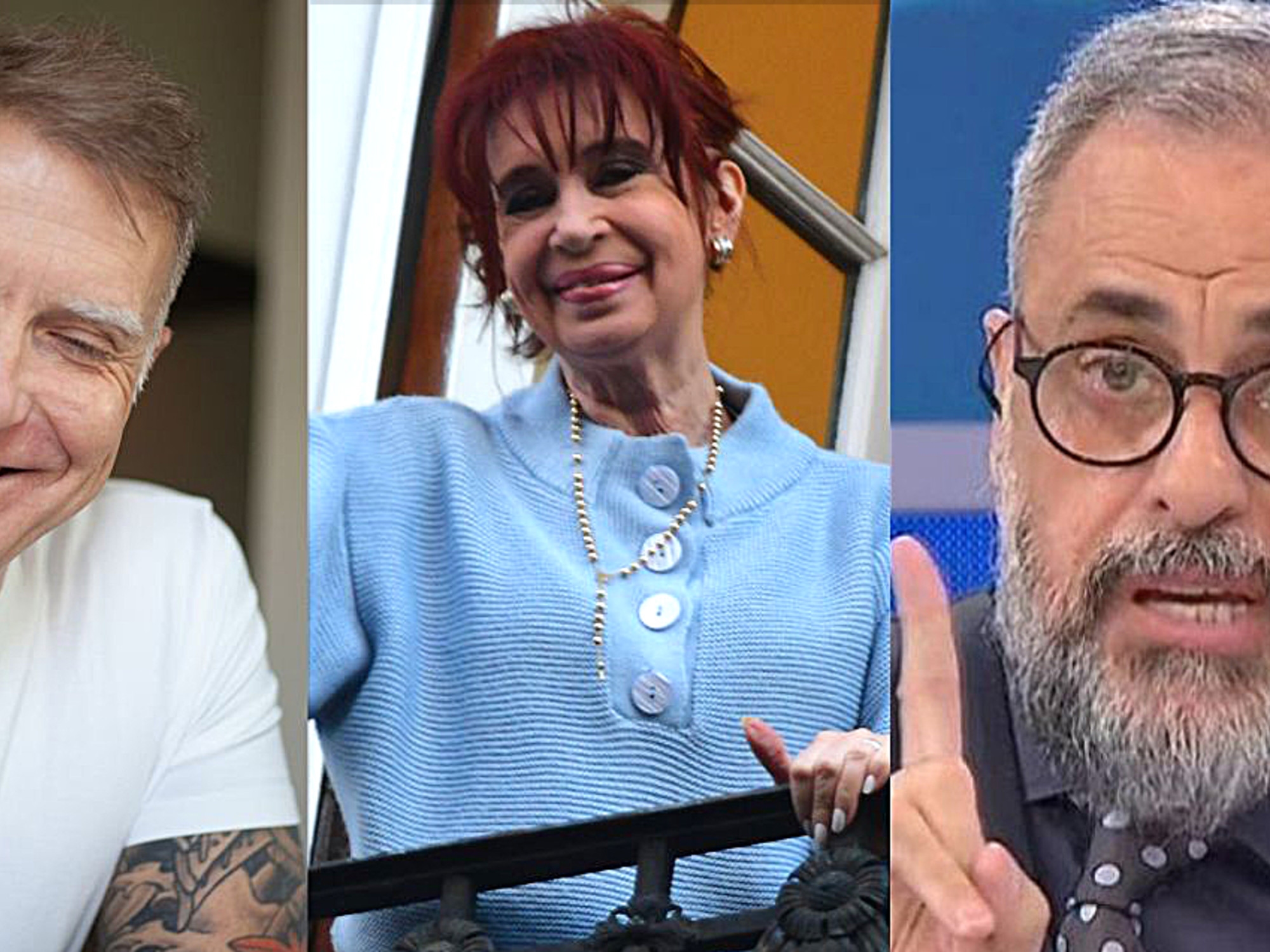 Alejandro Fantino ve Jorge Rial, Cristina Kirchner'in ev hapsinden çıkıp kendilerinin bulunduğu yayın kanalında bir program yapmak istediğini garanti ediyor.