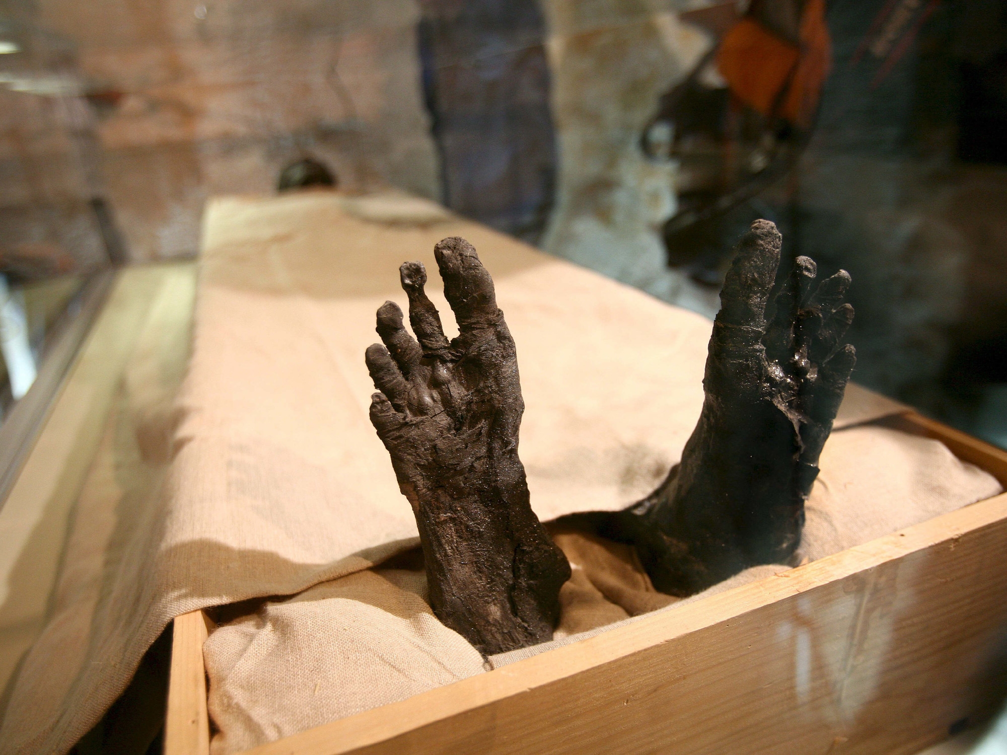 Il sandalo del faraone e l'incredibile odore delle mummie