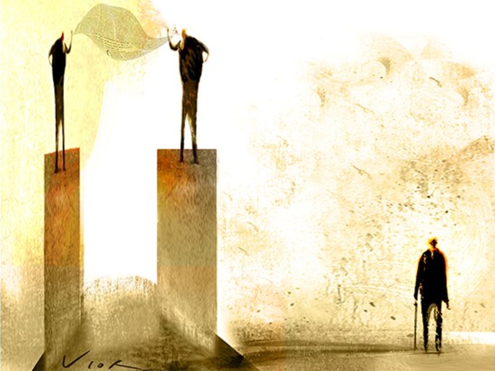 "Politicians have neglected the rights of retirees."