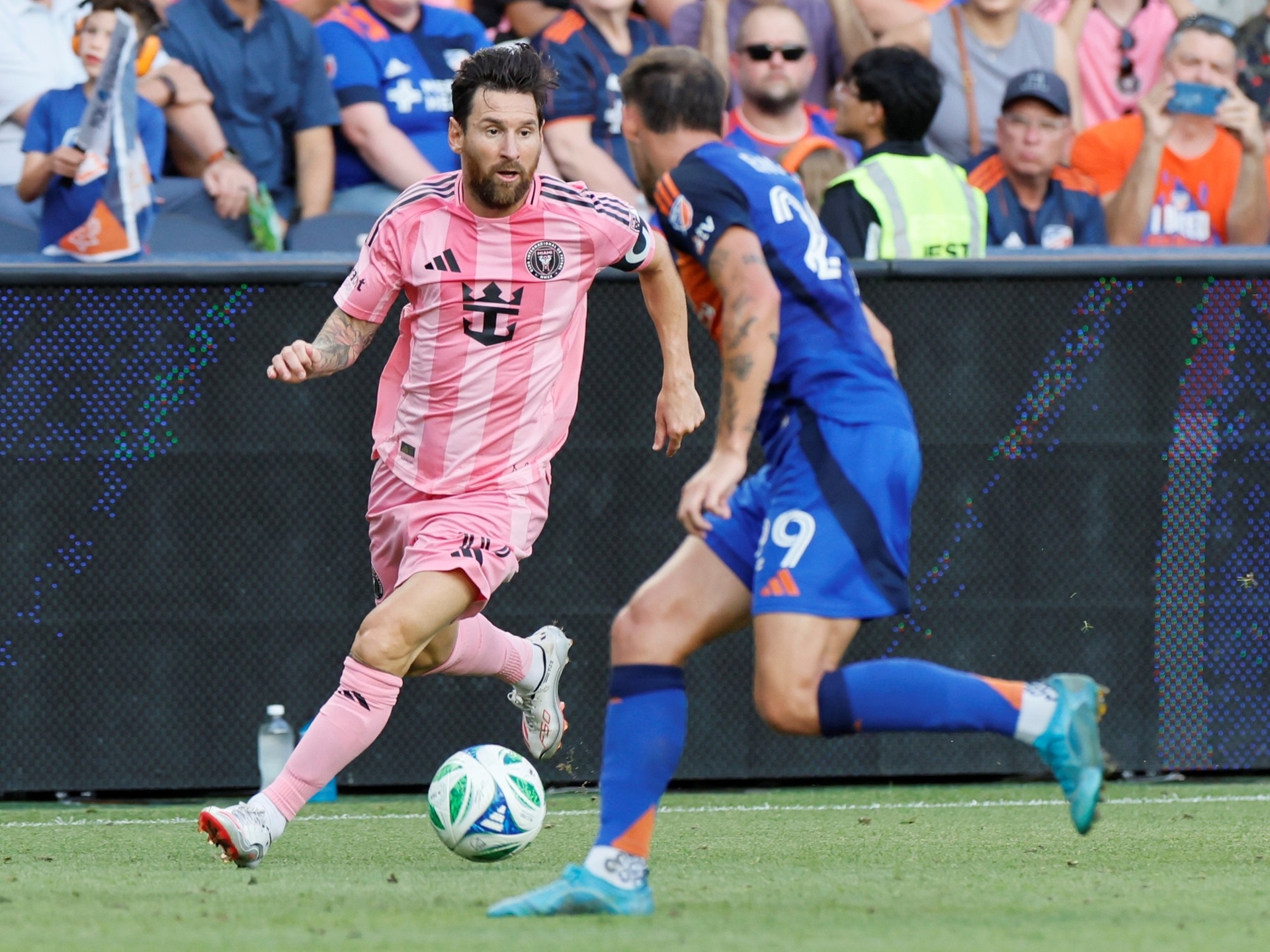 Inter Miami ve Messi'nin serileri sert bir darbeyle sona erdi: FC Cincinnati, Arjantinli Luca Orellano'nun ilhamıyla onları ezdi geçti.