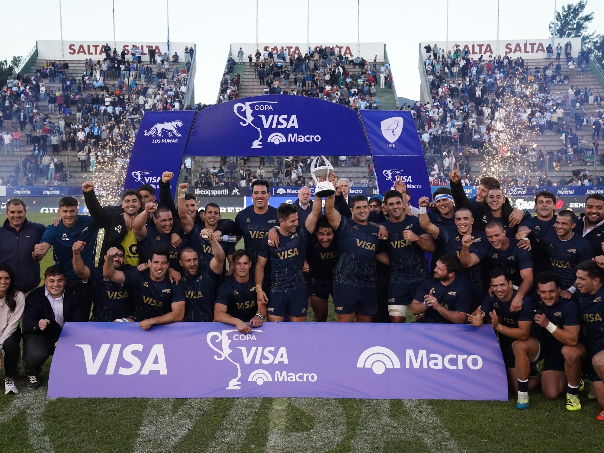 Van minder naar meer: Los Pumas had geen genade met Los Teros
