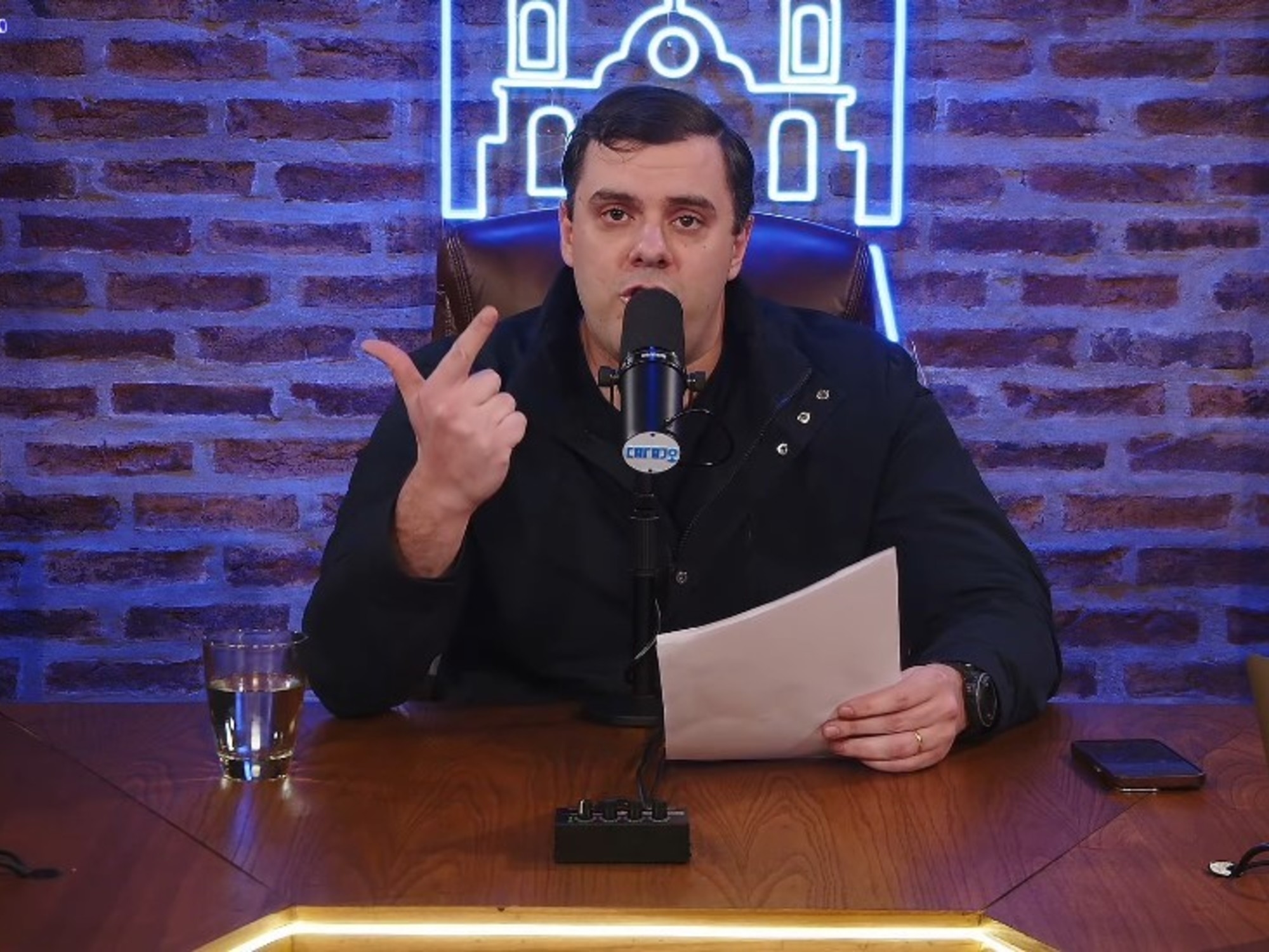 Ironiczny sposób, w jaki „Gordo” Dan zdecydował się przemówić po tym, jak jego sektor nie znalazł się na listach La Libertad Avanza.