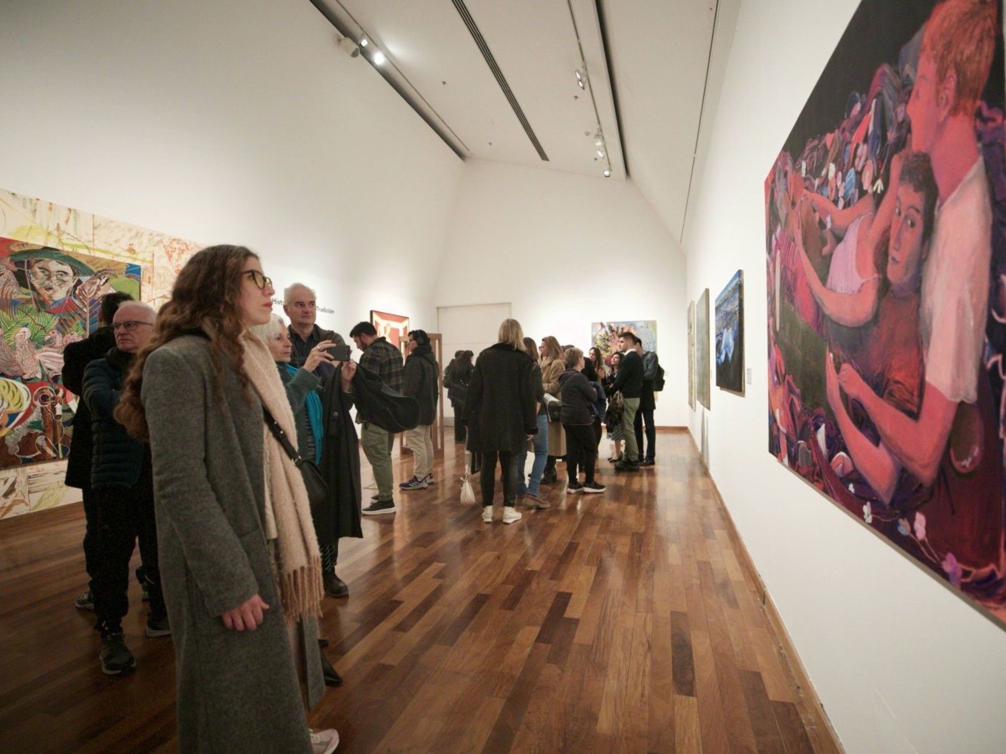 Contemporary Italian painting at the Palacio Libertad: a reflection of the post-pandemic