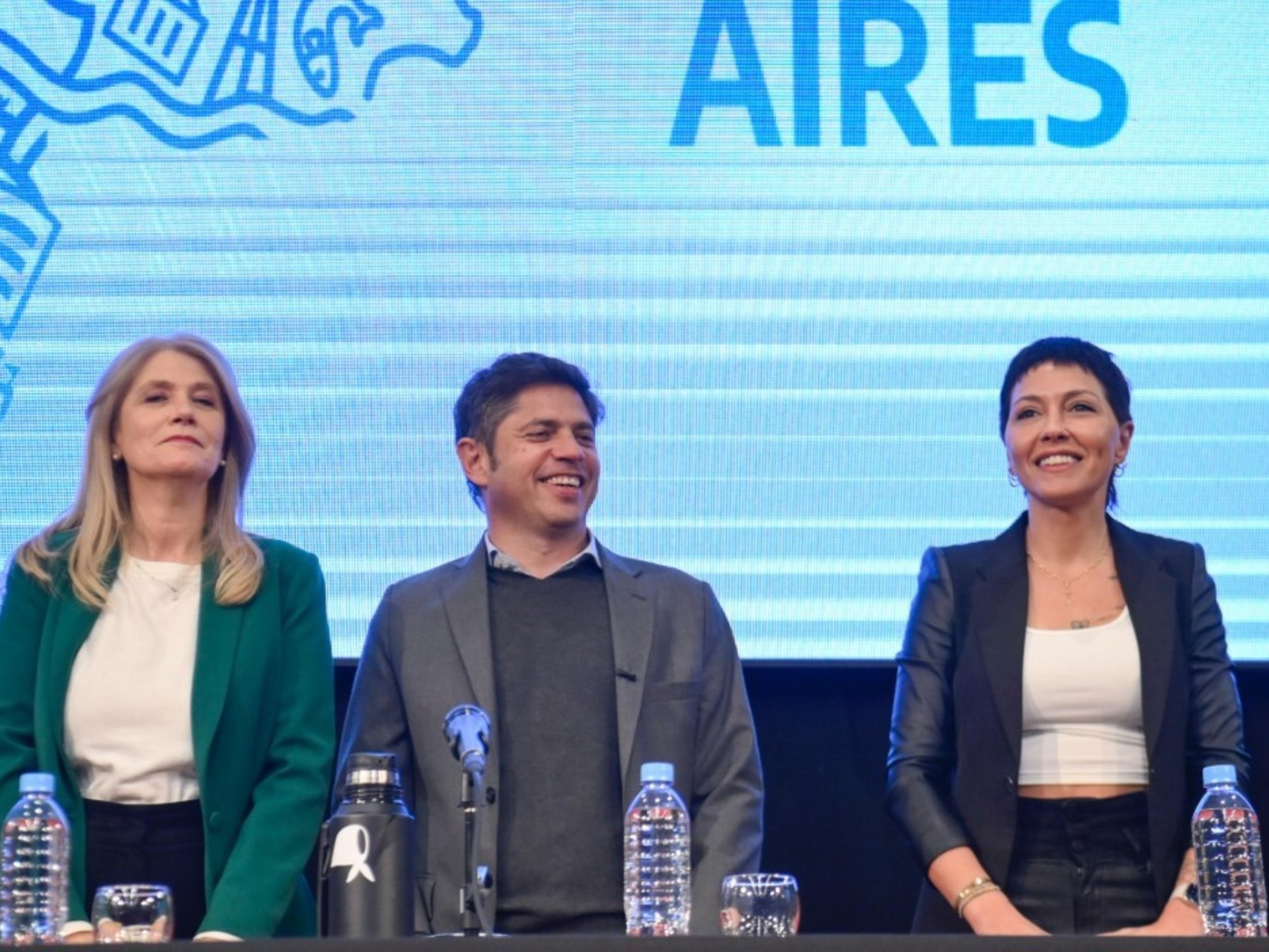 Con un evento in una roccaforte di La Cámpora, Kicillof e i K cercarono di calmare gli animi e unificare la campagna.
