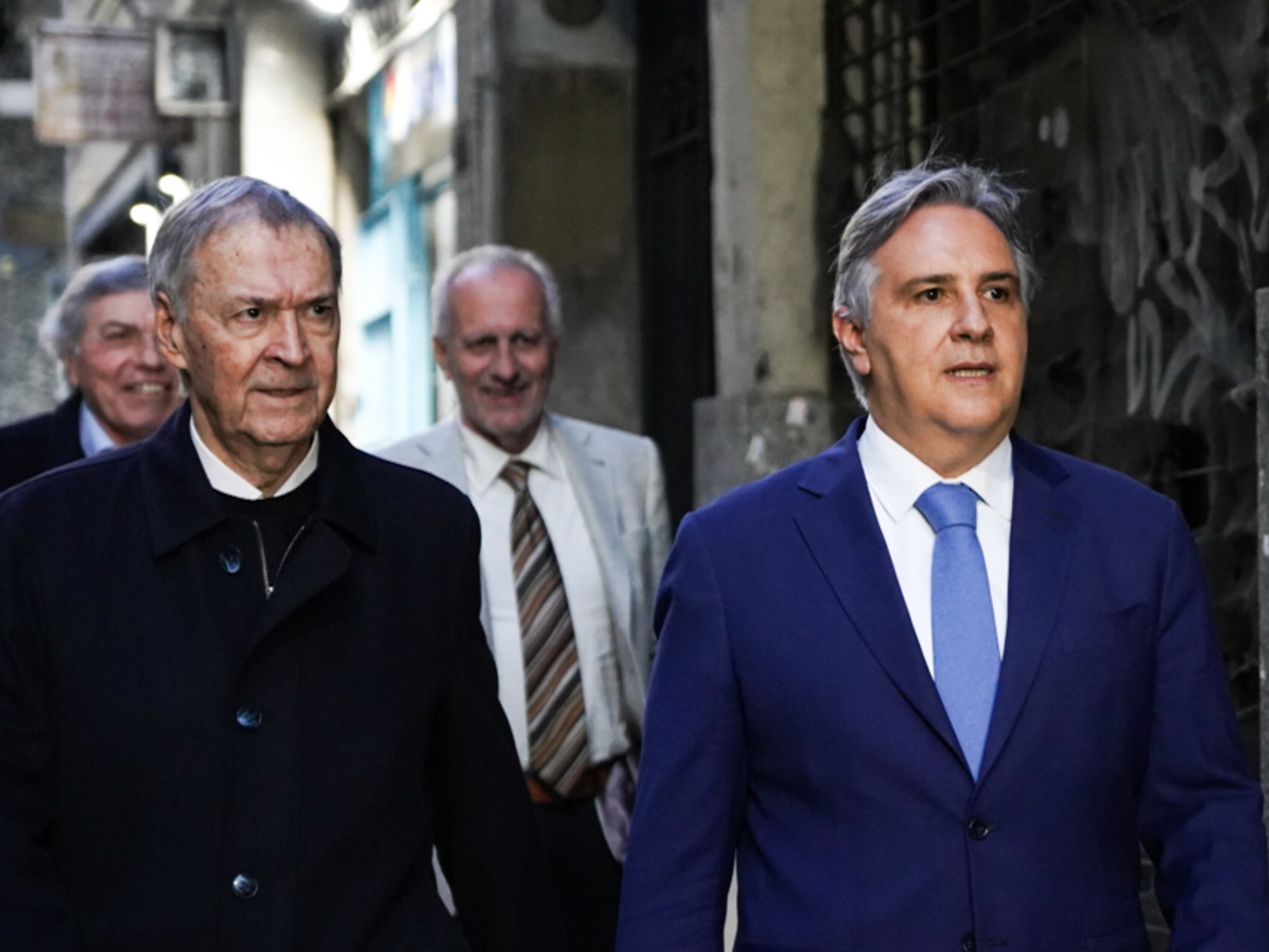 De plot van het eerste interne conflict binnen het gouverneursfront: lawaai over Lousteau en tegenstrijdige versies over Larreta en Macri