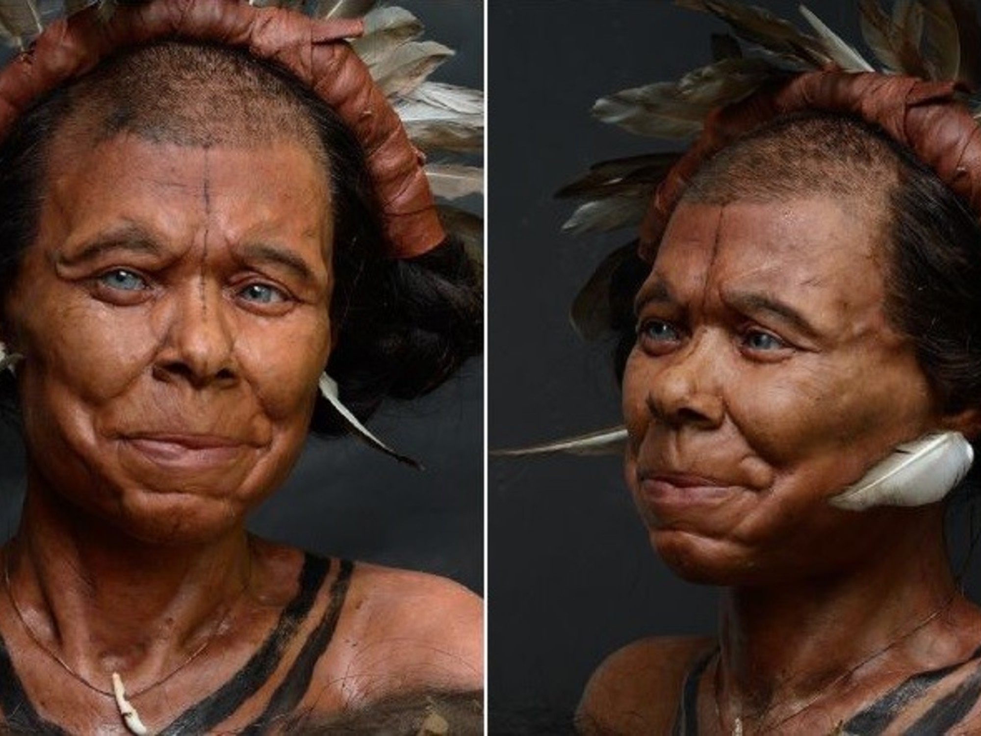 Ella es Mos'anne y tiene 10.500 años: Reprodujeron el rostro de una mujer prehistórica