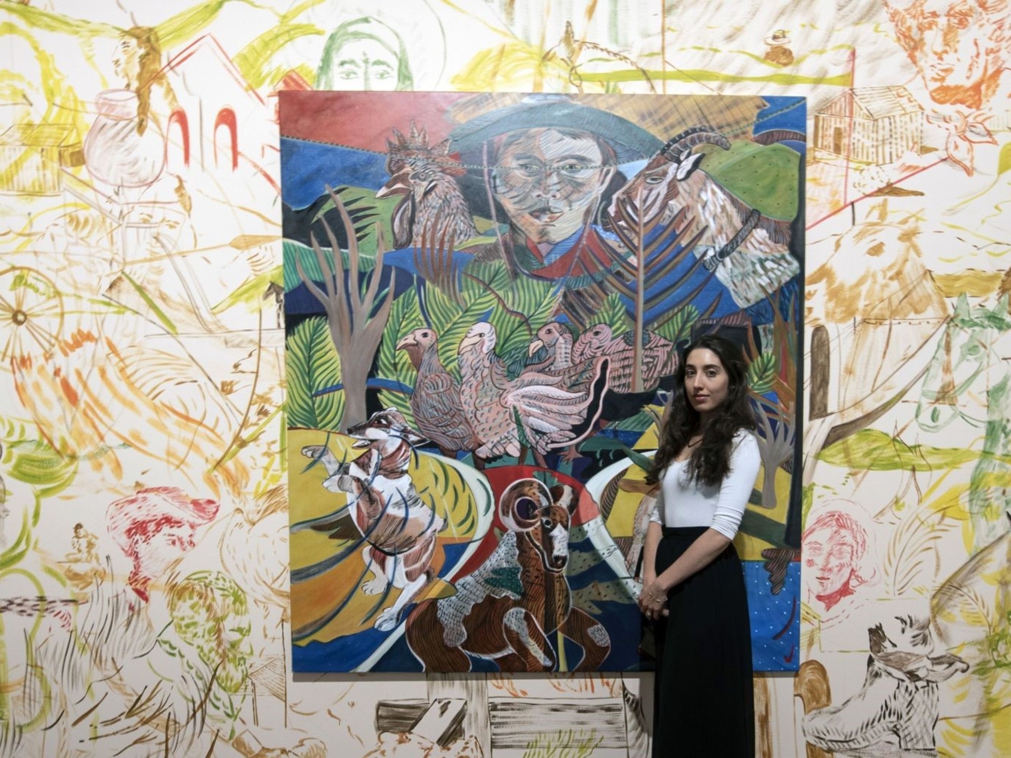 Giulia Mangoni, the Italian artist who brought the spaghetti western and the Argentine gaucho into dialogue