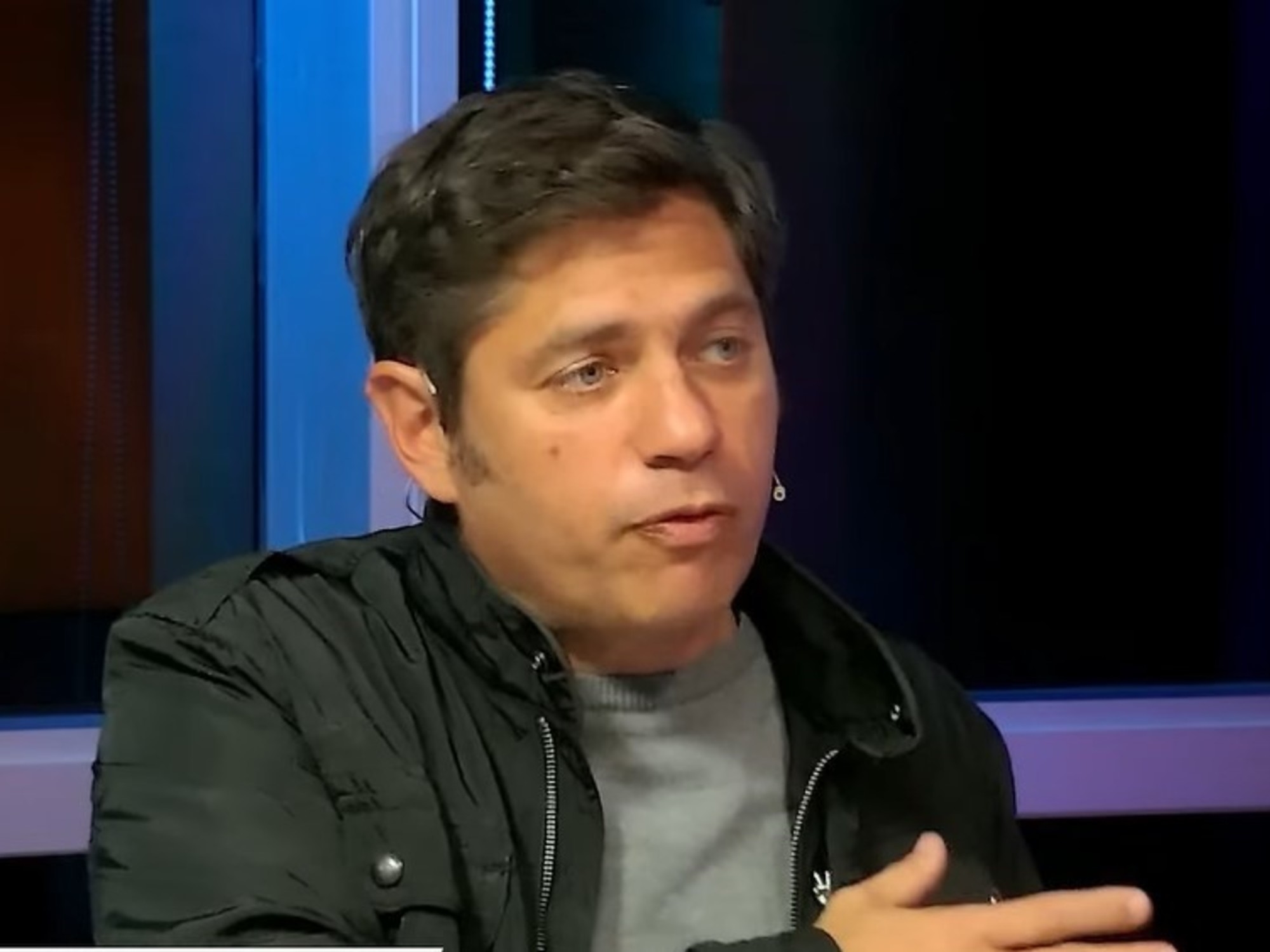 "Milei put Cristina in prison": Axel Kicillof blamed the President for the former vice president's arrest.