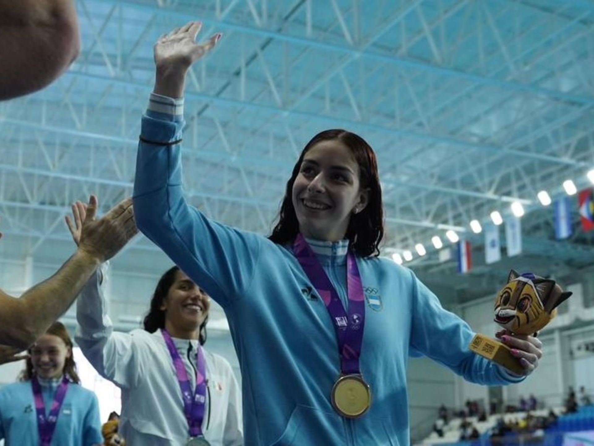 Panamericanos Junior de Asunción: tras la polémica descalificación de Mateo Kalejman, Malena Santillán consiguió el segundo oro para Argentina