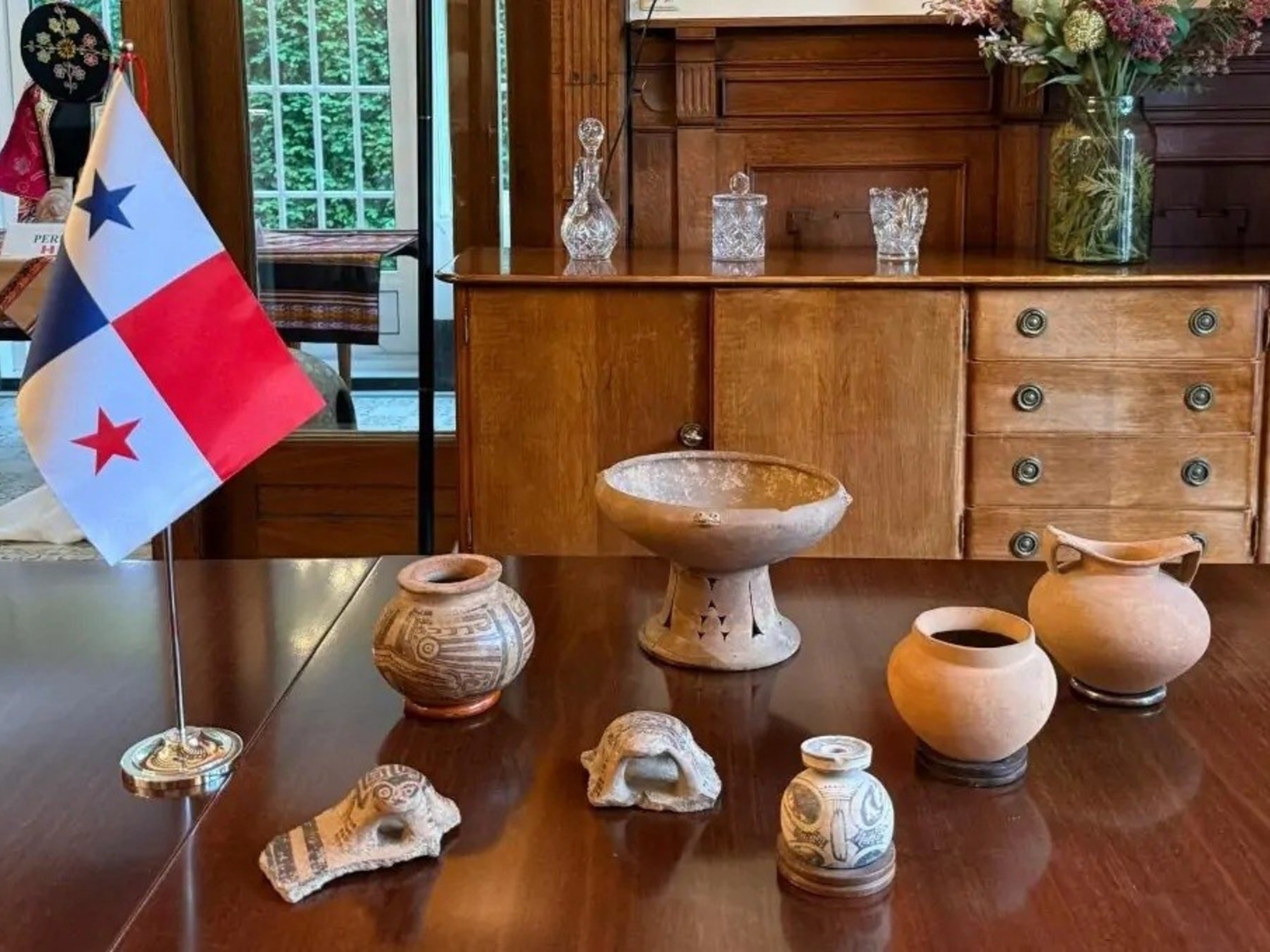 Piezas de una colección arqueológica de 1.500 años vuelve a Panamá desde Países Bajos