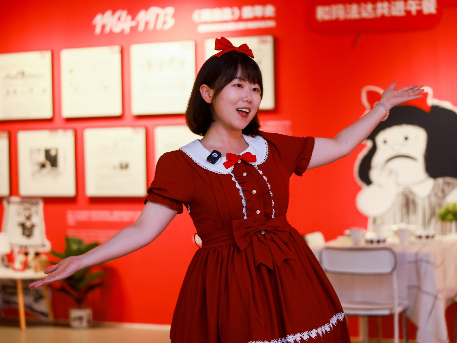 Mafalda en China: una muestra en Shanghái celebra los 60 años de la historieta de Quino