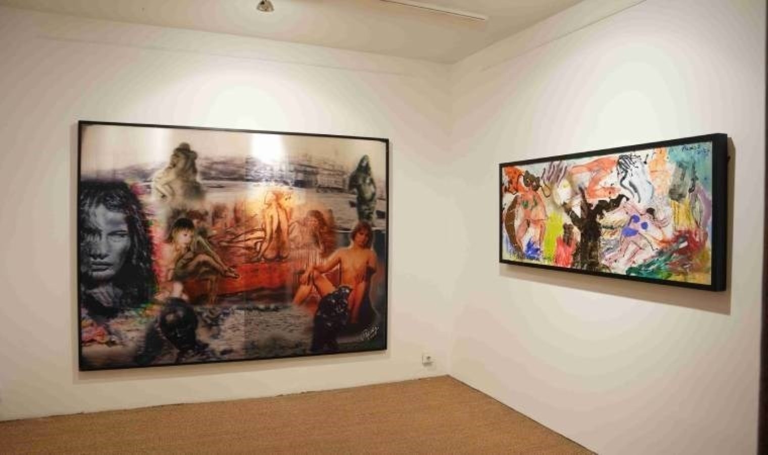 Ausstellung von Baykam in Paris...