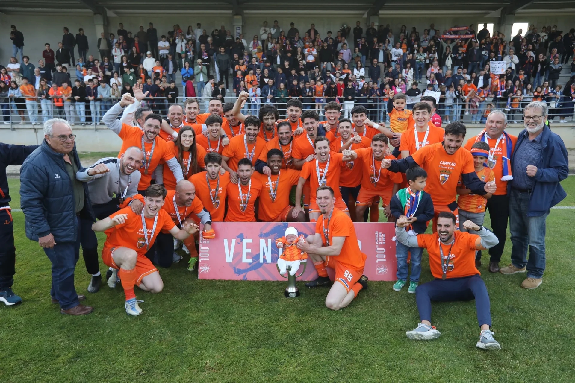 Estarreja es el campeón distrital de la 1ª División
