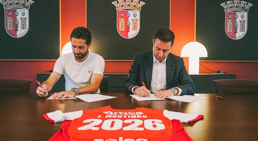 João Moutinho, Sporting de Braga'yla 2026'ya kadar sözleşme yeniledi