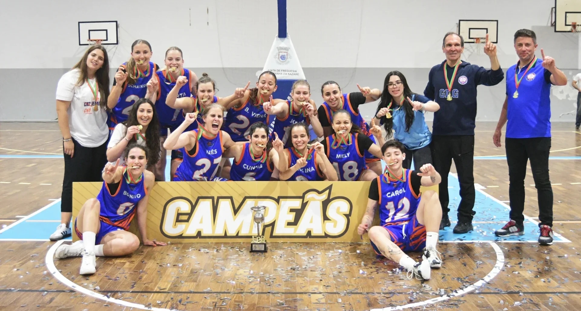 Gafanha is de nationale kampioen van de 2e divisie voor vrouwen